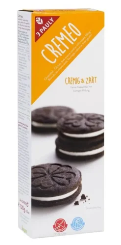 3PAULY Knabbergebäck|Glutenfreie Lebensmittel^3 Pauly - Cremeo 120g