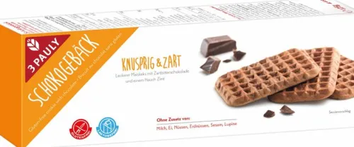 3PAULY Knabbergebäck|Glutenfreie Lebensmittel^3 Pauly - Schokogebäck glutenfrei 125g