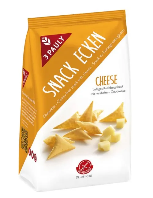 3PAULY Knabbergebäck|Glutenfreie Lebensmittel^3 Pauly - Snack Ecken Cheese glutenfrei 50g