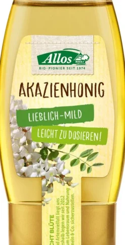 ALLOS Honige^- Akazienhonig im Spender bio, 250g