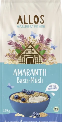ALLOS Breie & Müsli^- Amaranth Basis Müsli Classic, bio 1,5Kg