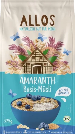 ALLOS Breie & Müsli^- Amaranth Basis Müsli bio 375g
