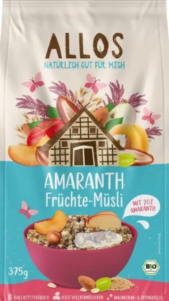 ALLOS Breie & Müsli^- Amaranth Früchte Müsli bio 375 g