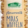 ALLOS Backwaren & -Mischungen|Glutenfreie Lebensmittel^- Amaranth Mais Waffeln Meersalz bio 100g
