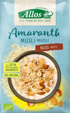 ALLOS Breie & Müsli^- Amaranth Nuss Müsli bio 375g
