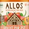 ALLOS Vegane Brotaufstriche|Fruchtaufstriche^- Frucht Pur 75% Aprikose 250g