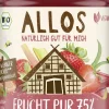 ALLOS Fruchtaufstriche^- Frucht Pur 75% Erdbeere-Rhabarber bio 250g