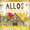 ALLOS Vegane Brotaufstriche|Fruchtaufstriche^- Frucht Pur 75% Mango, bio 250g