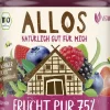 ALLOS Vegane Brotaufstriche|Fruchtaufstriche^- Frucht Pur 75% Waldfrucht, bio 250g