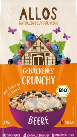 ALLOS Breie & Müsli^- Gebackenes Crunchy Beere, 375g