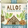 ALLOS Vegane Brotaufstriche|Glutenfreie Lebensmittel^- Genießer-Schmalz, 150g