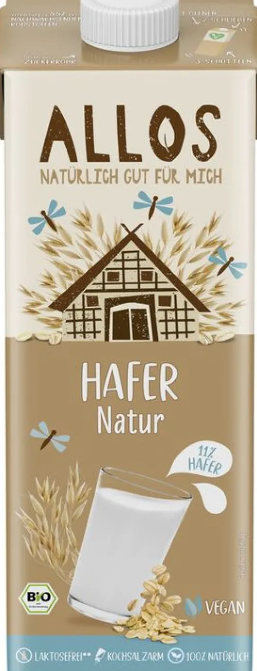 ALLOS Getreidedrinks^- Hafer Drink Natur 1l