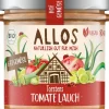 ALLOS Pikante Brotaufstriche|Glutenfreie Lebensmittel^- Hofgemüse Torstens Tomate Lauch bio 135g
