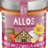 ALLOS Pikante Brotaufstriche^- Tomate-Mozzarella-Hartkäse, 135g