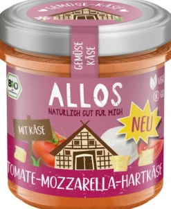 ALLOS Pikante Brotaufstriche^- Tomate-Mozzarella-Hartkäse, 135g