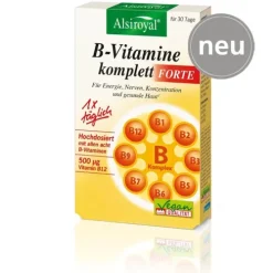 Alsitan GmbH Vitamine Und Mineralien|Haare, Haut Und Nägel^Alsiroyal - B-Vitamine komplett Forte 30 Kps,