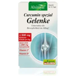 Alsitan GmbH Knorpel Und Knochen^Alsiroyal - Curcumin spezial Gelenke, 45 Kapseln