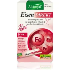 Alsitan GmbH Vitamine Und Mineralien|Eisen^Alsiroyal - Eisen Direkt Sticks 30 Stk,