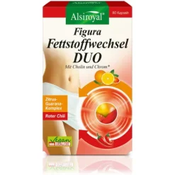 Alsitan GmbH Abnehmdiät^Alsiroyal - Figura Fettstoffwechsel DUO 90 Kps,
