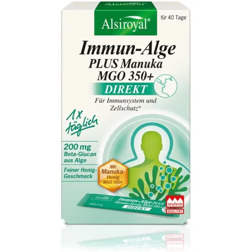 Alsitan GmbH Immunsystem^Alsiroyal - Immun-Alge PLUS Manuka MGO 350+ DIREKT, 84g