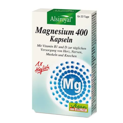Alsitan GmbH Vitamine Und Mineralien^Alsiroyal - Magnesium 400 20Stk