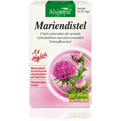 Alsitan GmbH Leber Und Galle^Alsiroyal - Mariendistel 90 Kps,