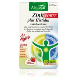 Alsitan GmbH Vitamine Und Mineralien^Alsiroyal - Zink FORTE plus Histidin Lutschtabletten 30 Stk.