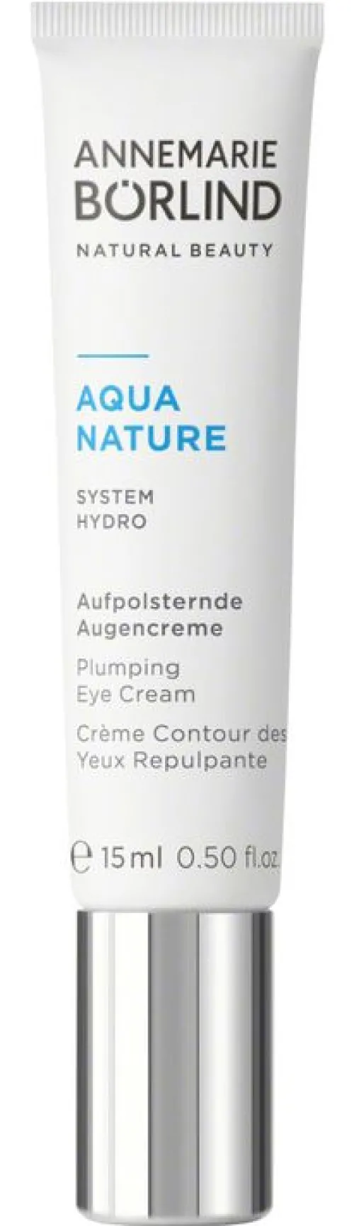 ANNEMARIE BÖRLIND Gesichtspflege|Naturkosmetik^- AQUANATURE Aufpolsternde Augencreme 15ml