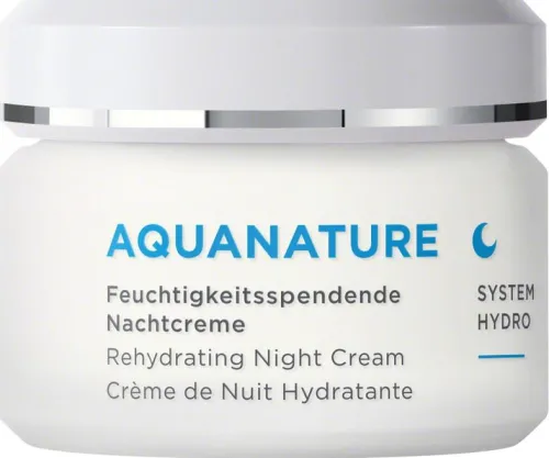 ANNEMARIE BÖRLIND Hautpflege|Nachtcremes^- AQUANATURE Feuchtigkeitsspendende Nachtcreme 50ml
