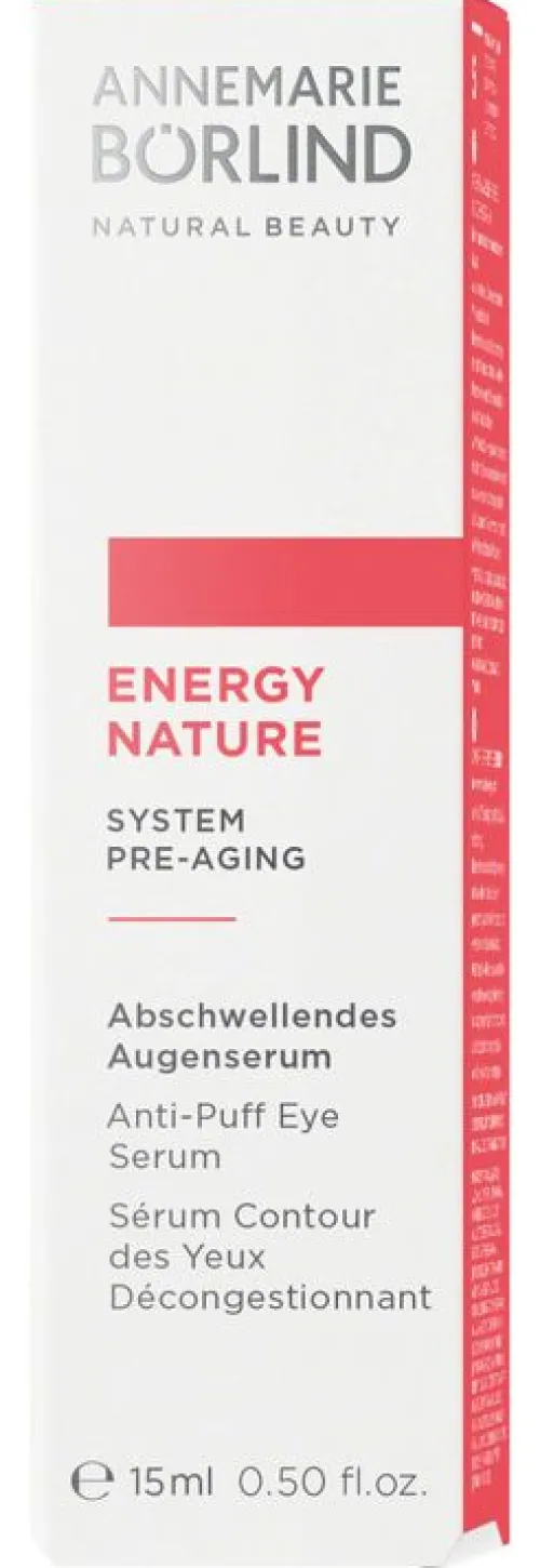 ANNEMARIE BÖRLIND Gesichtspflege|Naturkosmetik^- ENERGYNATURE Abschwellendes Augenserum, 15ml