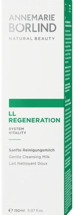 ANNEMARIE BÖRLIND Gesichtspflege|Naturkosmetik^- LL REGENERATION Sanfte Reinigungsmilch 150ml