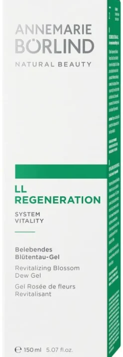 ANNEMARIE BÖRLIND Naturkosmetik|Gesichtspflege^- LL REGENERATION Belebendes Blütentau-Gel 150ml