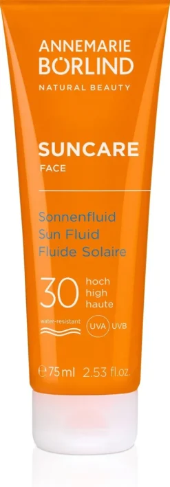 ANNEMARIE BÖRLIND Sonnenschutz^- SUNCARE FACE Sonnenfluid  LSF30, 75ml