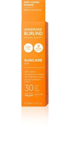 ANNEMARIE BÖRLIND Sonnenschutz^- SUNCARE FACE Anti-Aging Sun Protection Drops LSF30, 30ml
