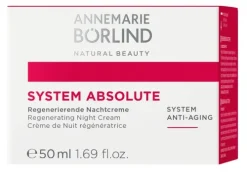 ANNEMARIE BÖRLIND Naturkosmetik|Nachtcremes^- SYSTEM ABSOLUTE Regenerierende Nachtcreme 50ml