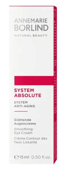 ANNEMARIE BÖRLIND Gesichtspflege|Naturkosmetik^ - SYSTEM ABSOLUTE Glättende Augencreme 15ml