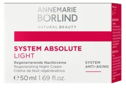 ANNEMARIE BÖRLIND Nachtcremes|Gesichtspflege^- SYSTEM ABSOLUTE Regenerierende Nachtcreme light 50ml
