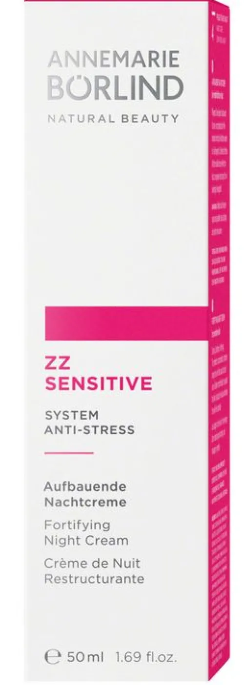 ANNEMARIE BÖRLIND Nachtcremes|Gesichtspflege^- ZZ SENSITIVE Aufbauende Nachtcreme 50ml