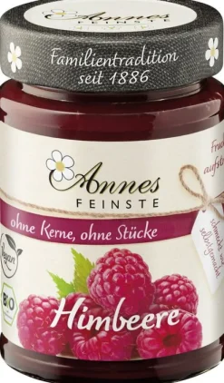 Annes Feinste Fruchtaufstriche^- Himbeer Fruchtaufstrich passiert bio, 210g