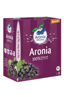 Aronia Original Naturprodukte GmbH Fruchtsäfte^Aronia ORIGINAL - Aronia Direktsaft demeter FHM 3L