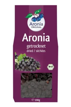Aronia Original Naturprodukte GmbH Trockenfrüchte^Aronia ORIGINAL - Aroniabeeren getrocknet Bio FHM, 200g