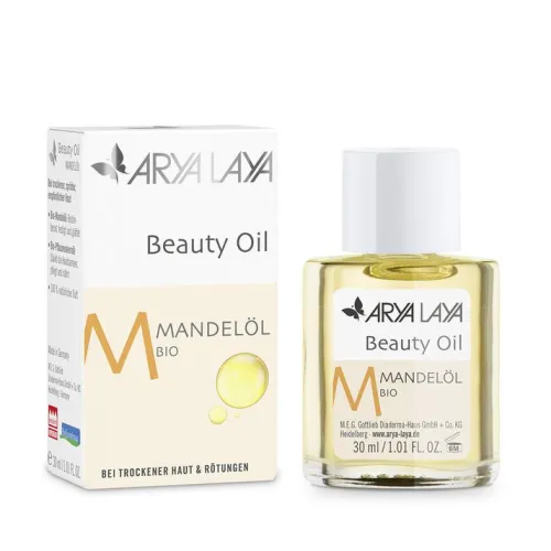 ARYA LAYA Pflegeöle|Hautpflege^- Beauty Oil Mandelöl bio, 30ml