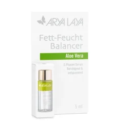 ARYA LAYA Naturkosmetik|Gesichtspflege^- Fett-Feucht Balancer Aloe Vera Probiergöße, 5ml
