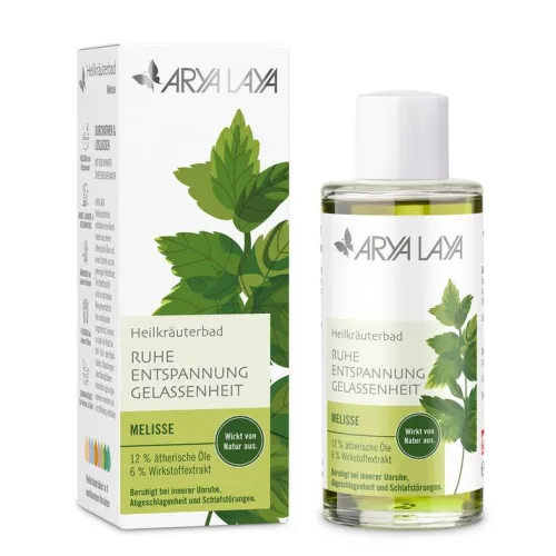 ARYA LAYA Badezusätze^- Heilkräuterbad Melisse Ruhe, 100ml