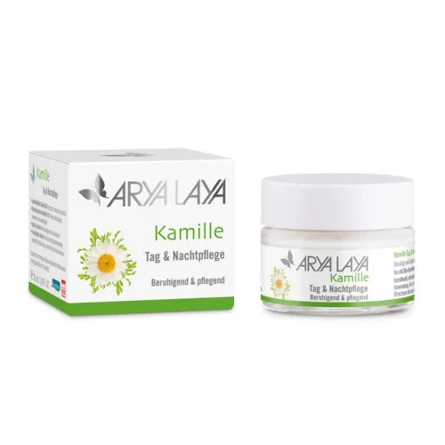 ARYA LAYA Naturkosmetik|Nachtcremes^- Kamille Tag & Nachtpflege 50ml