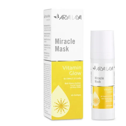 ARYA LAYA Gesichtspflege|Naturkosmetik^- Miracle Mask Vitamin Glow, 30ml
