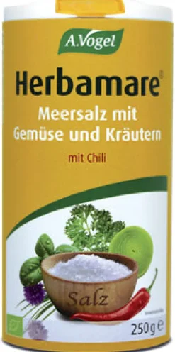 A. Vogel Gewürze Und Kräuter|Glutenfreie Lebensmittel^A.Vogel - Herbamare Spicy Kräutersalz bio 250g