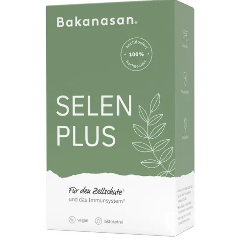 Bakanasan Vitamine Und Mineralien^- Selen plus Vitamin A und E 60 Stk.