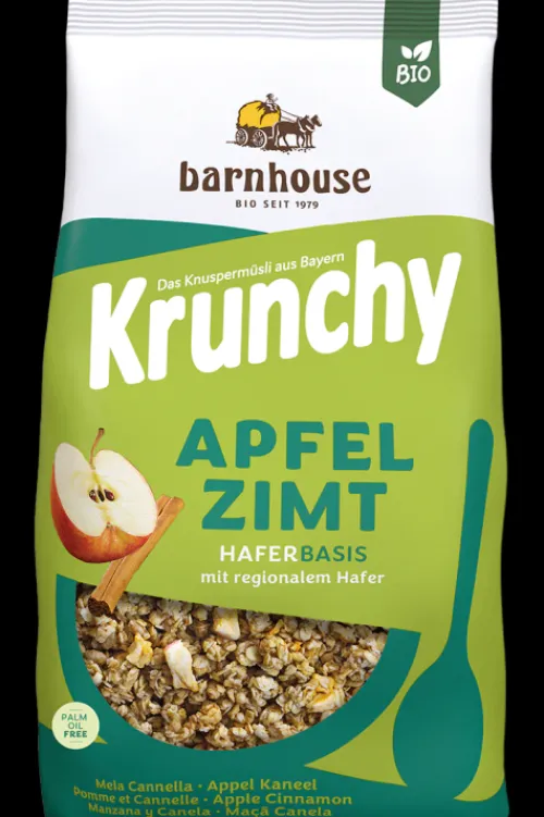 Barnhouse Naturprodukte GmbH Breie & Müsli^Barnhouse - Krunchy Apfel-Zimt 375g