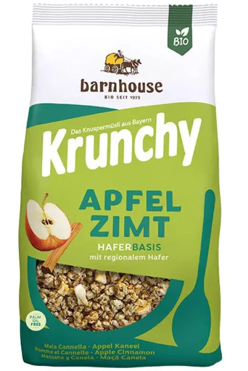 Barnhouse Naturprodukte GmbH Breie & Müsli^Barnhouse - Krunchy Apfel-Zimt, 750g